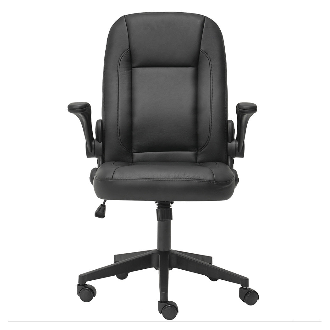 Executive Office Chair PU Leather 65x68x100cm