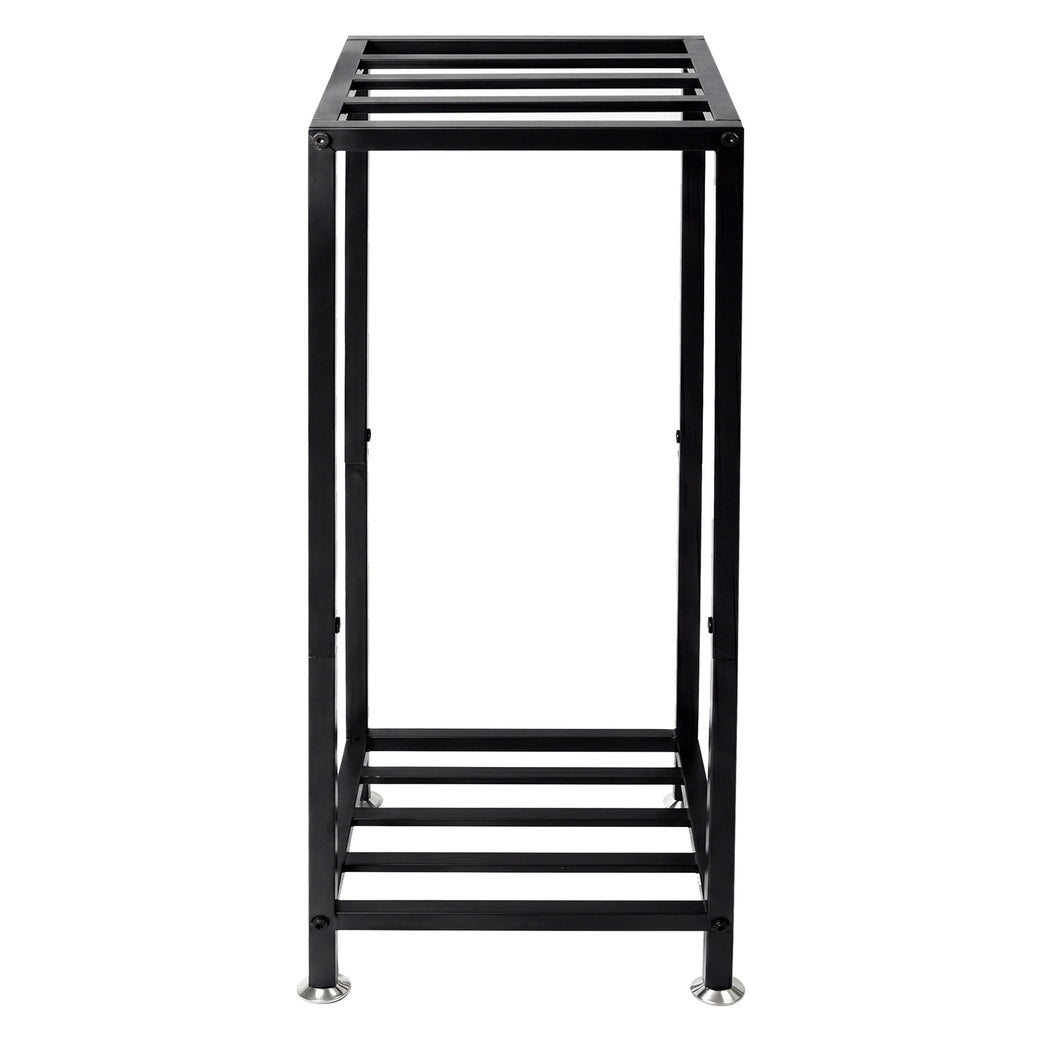 Metal Plant Stand 2 Tier 76cm Indoor Corner Shelf | Simplede