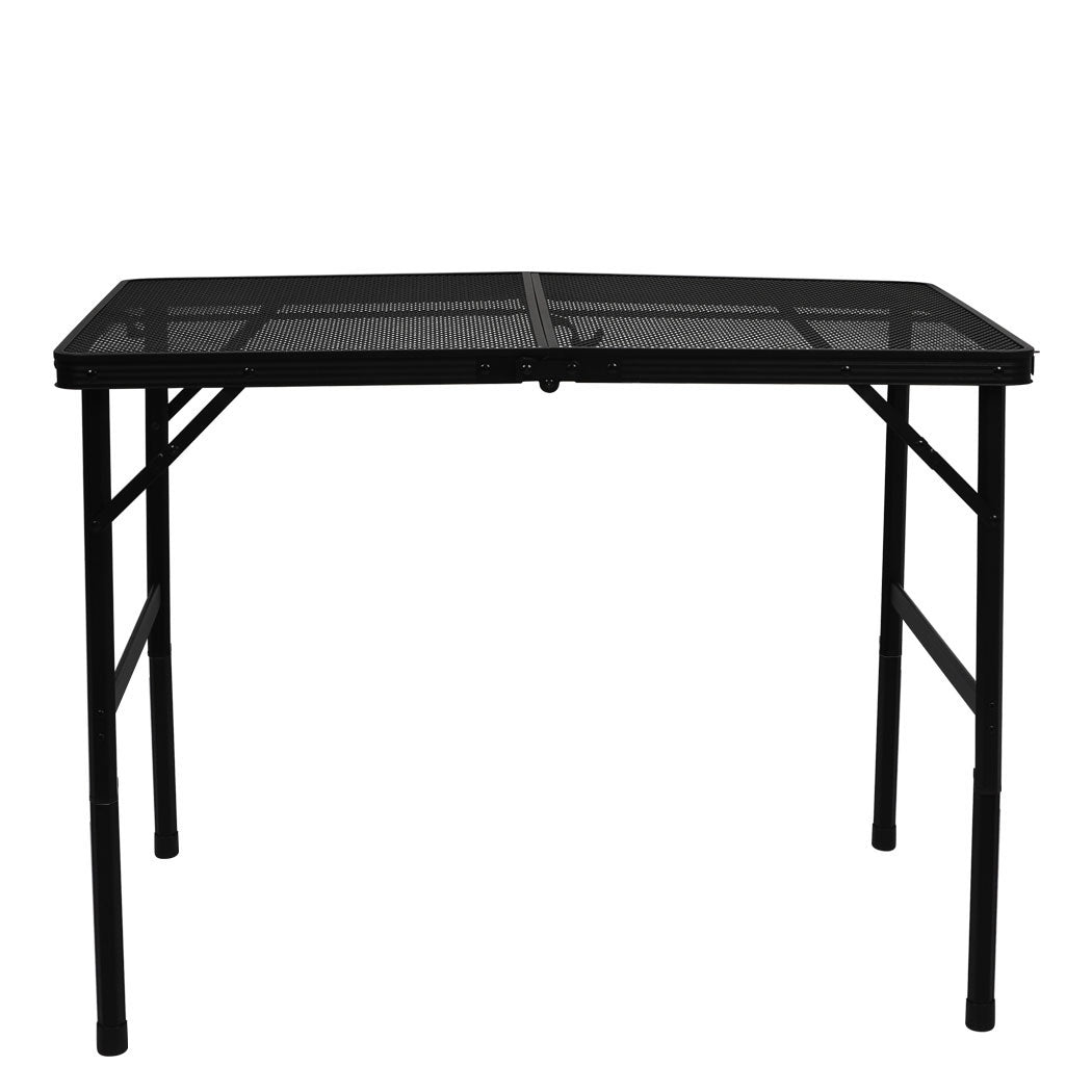 Portable Grill Table BBQ 90x60x40cm