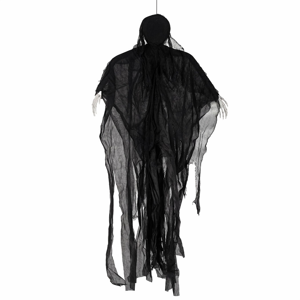 Grim Reaper Decoration Large Black 130x6x46cm