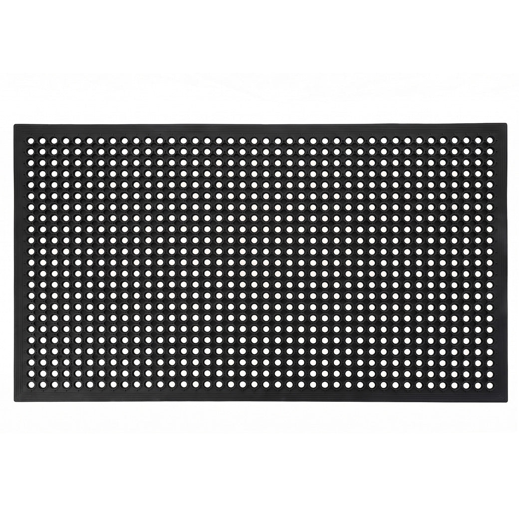 Non Slip Anti Fatigue Mat Black 150x90cm