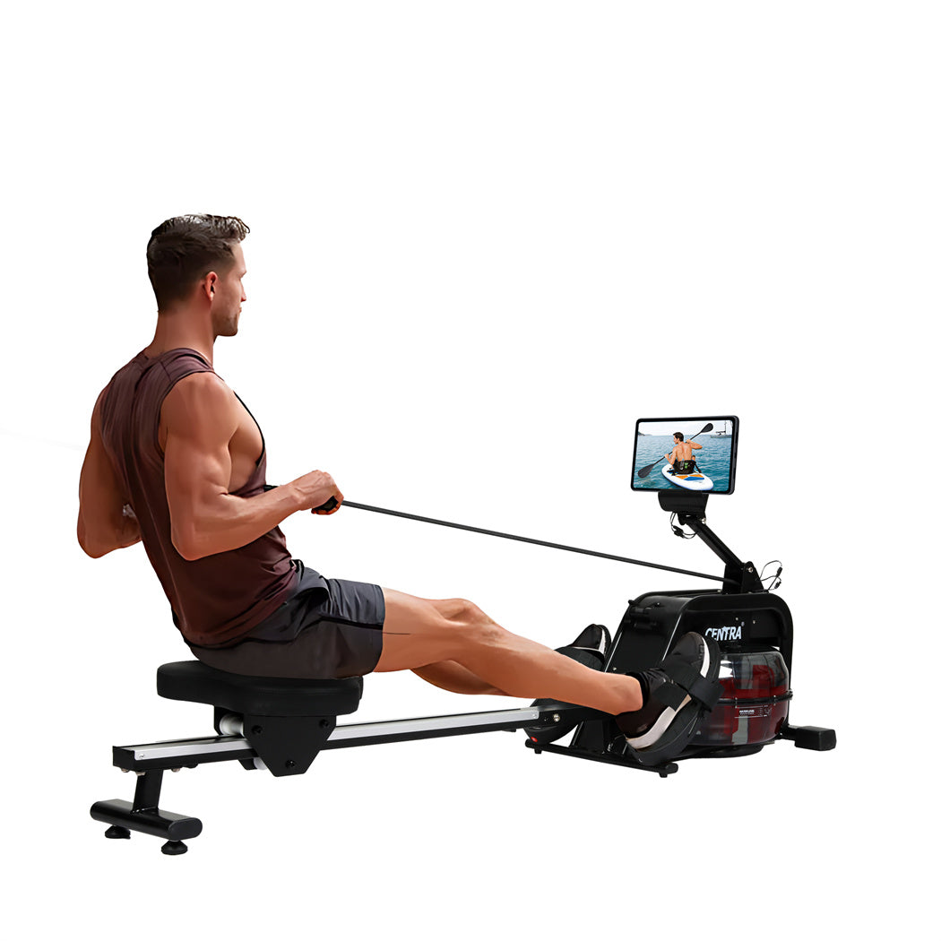 Water Rowing Machine Home Gym 170x52x75cm