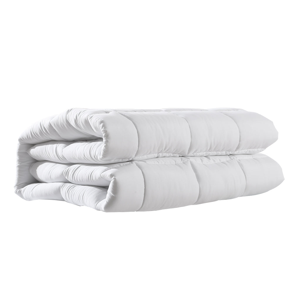 200GSM Bamboo Quilt Super King All Season Doona Soft Breathable Hypoallergenic