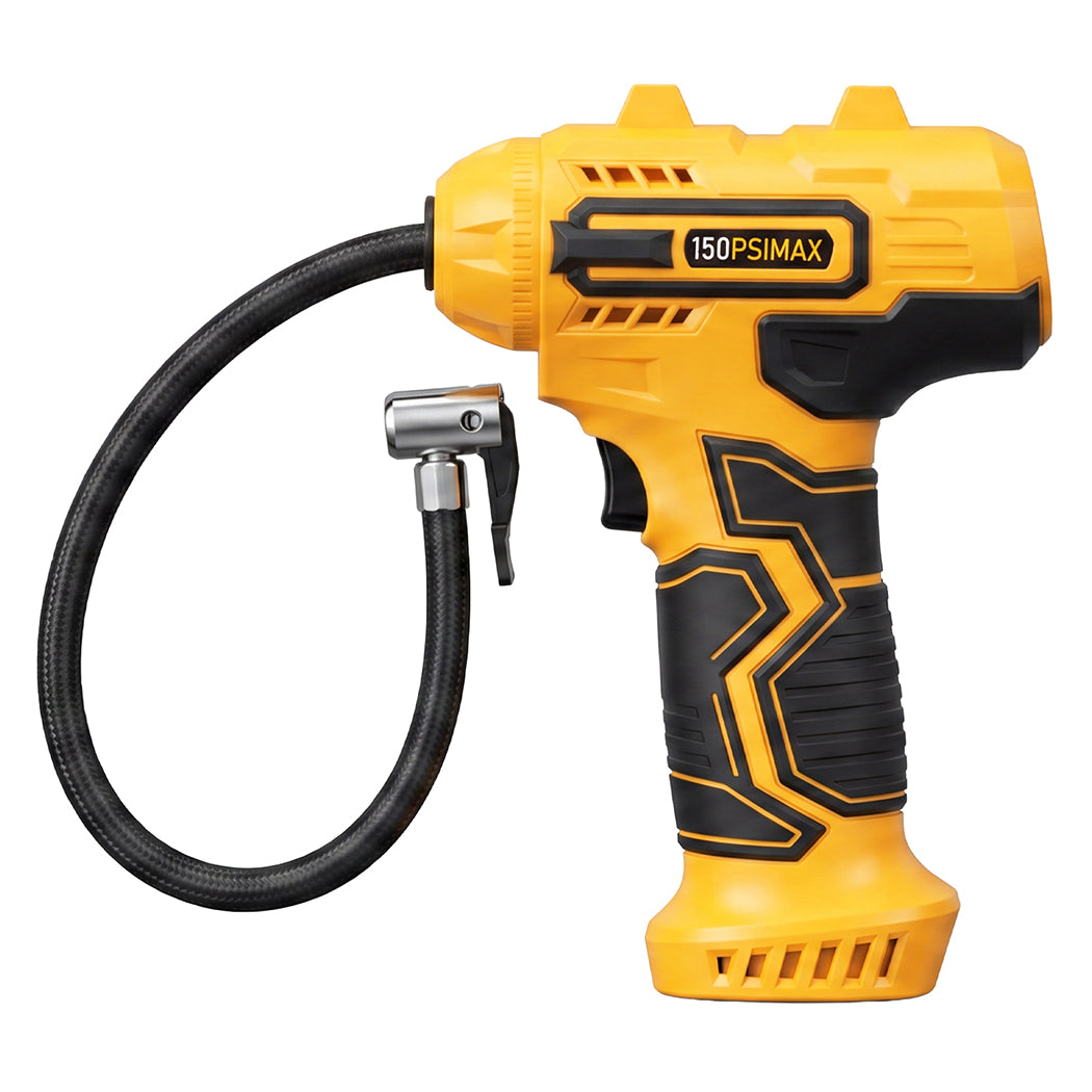 Cordless Tyre Inflator Air Compressor LCD | Simpledeals