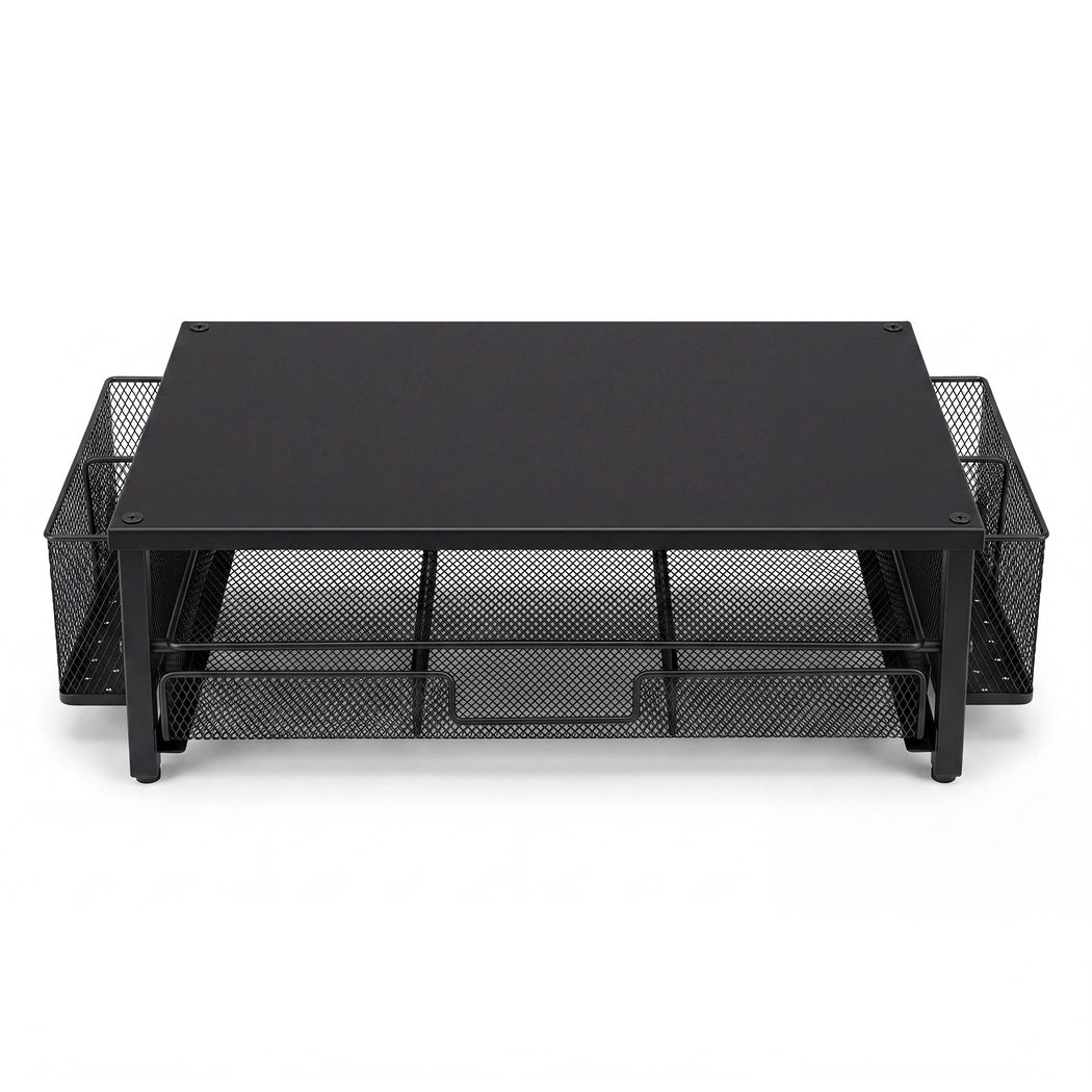 Metal Monitor Stand Riser Desk Organiser | Simpledeals