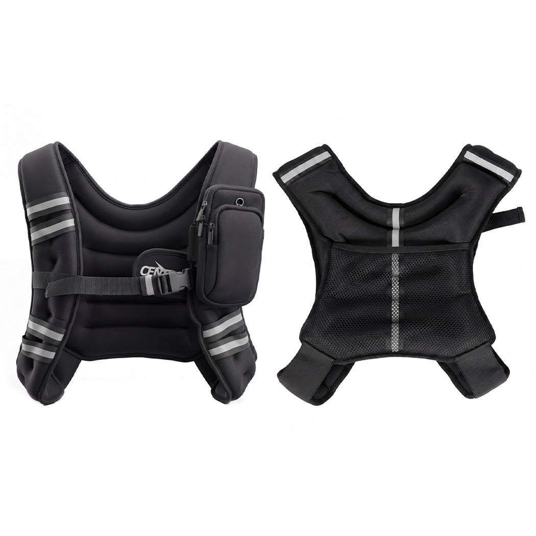 5.5kg Weighted Vest Adjustable Training Jacket | Simpledeals