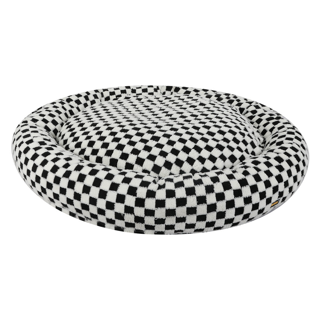 Circular Plush Dog Bed Cosy 120x120x11cm