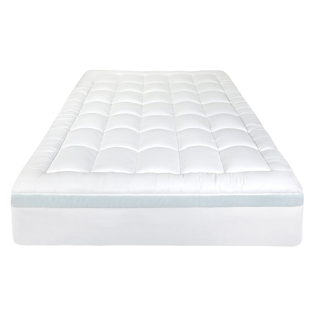 Memory Foam Mattress Topper 8cm Thick 137x190x8cm