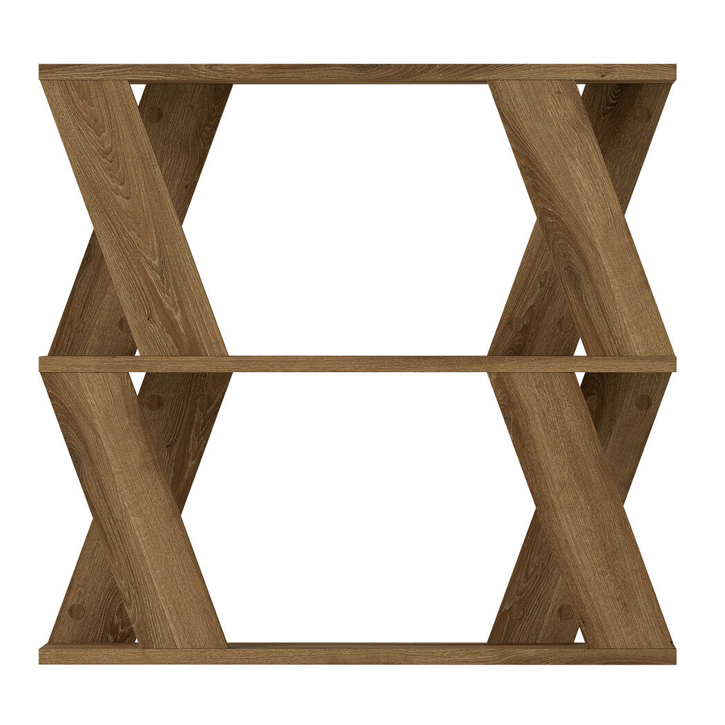 Compact Side Table Storage 60x22x56.5cm