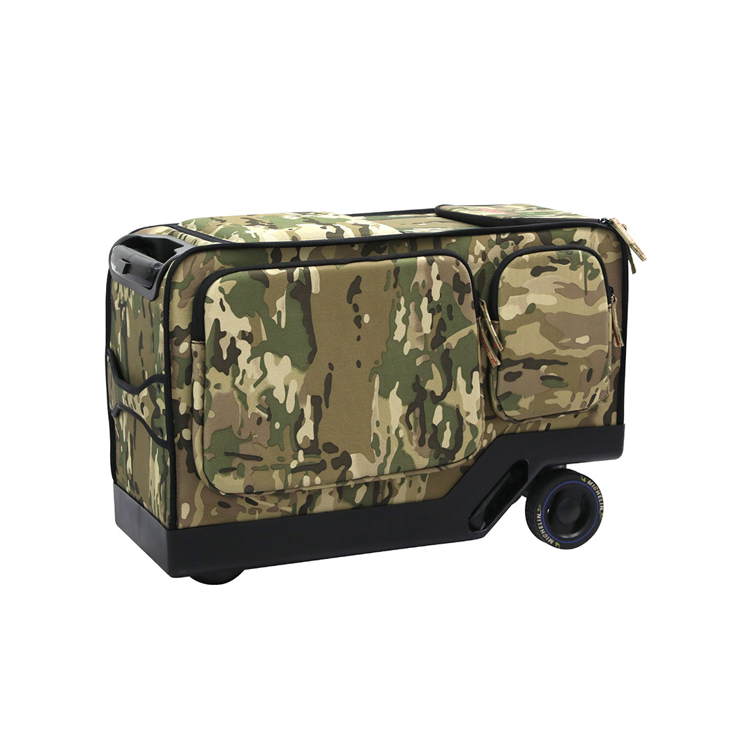 Electric Riding Luggage Green 7x18650cm
