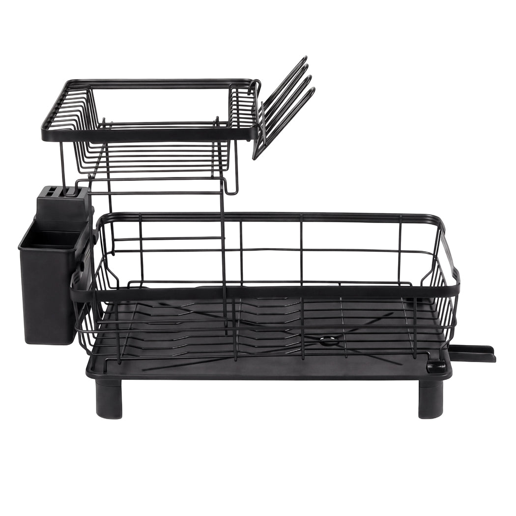 2 Tier Dish Drying Rack Kitchen Organiser | Simpledeals