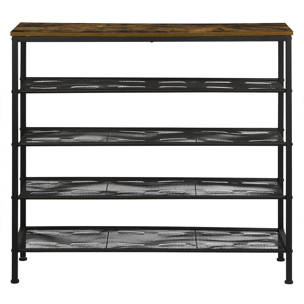 id11&12 - Functional 5-Tier Shoe Rack Storage Cabinet 100cm Wide  Comfortable