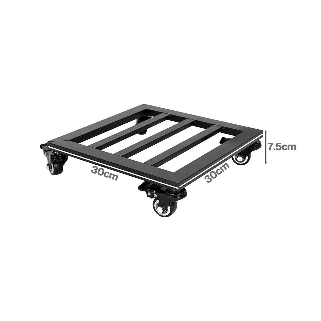 Plant Pot Trolley Caddy 172kg 2 Pack | Simpledeals