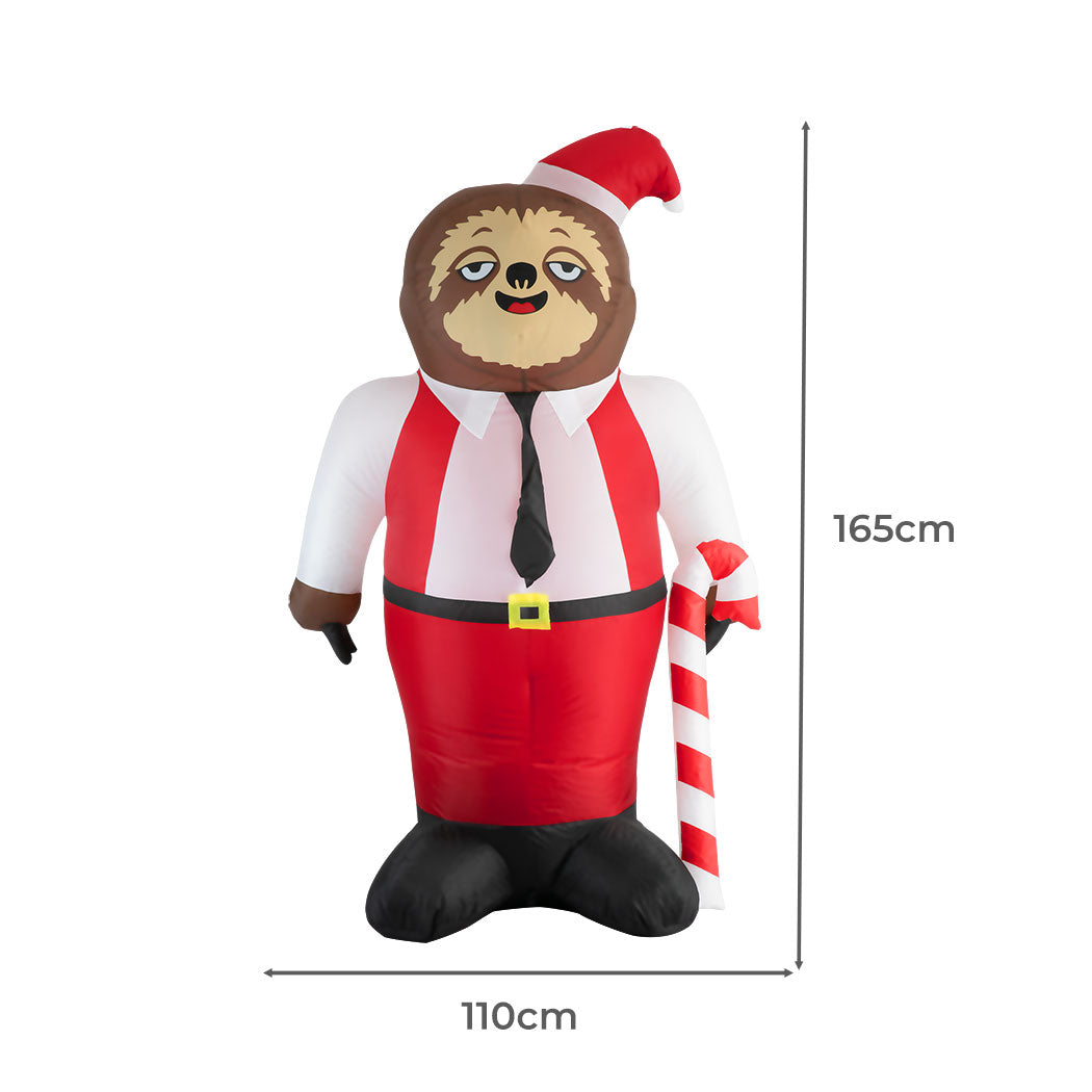 Christmas Inflatable Sloth