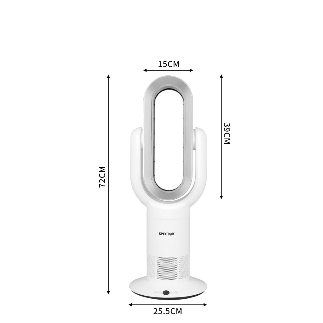Bladeless Fan Electric Cooler 25.5x25.5x72cm