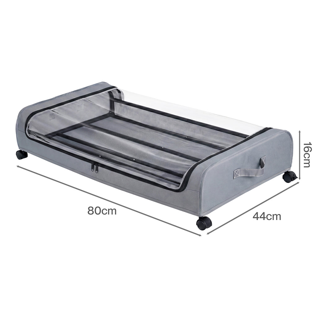 Under Bed Storage Containers Rolling 2-Pack | Simpledeals