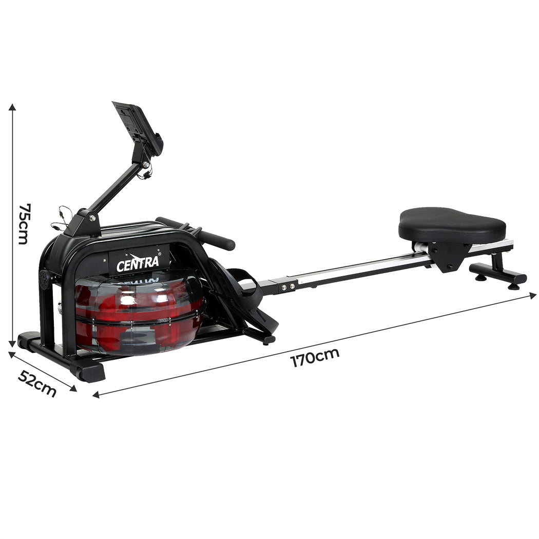 Water Rowing Machine Home Gym 170x52x75cm