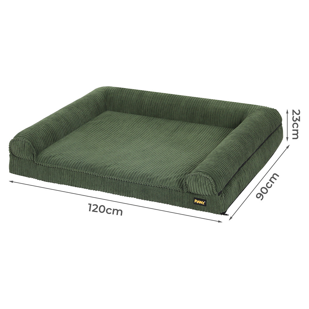 Orthopedic Dog Bed Non Slip Mat 120x90x23cm