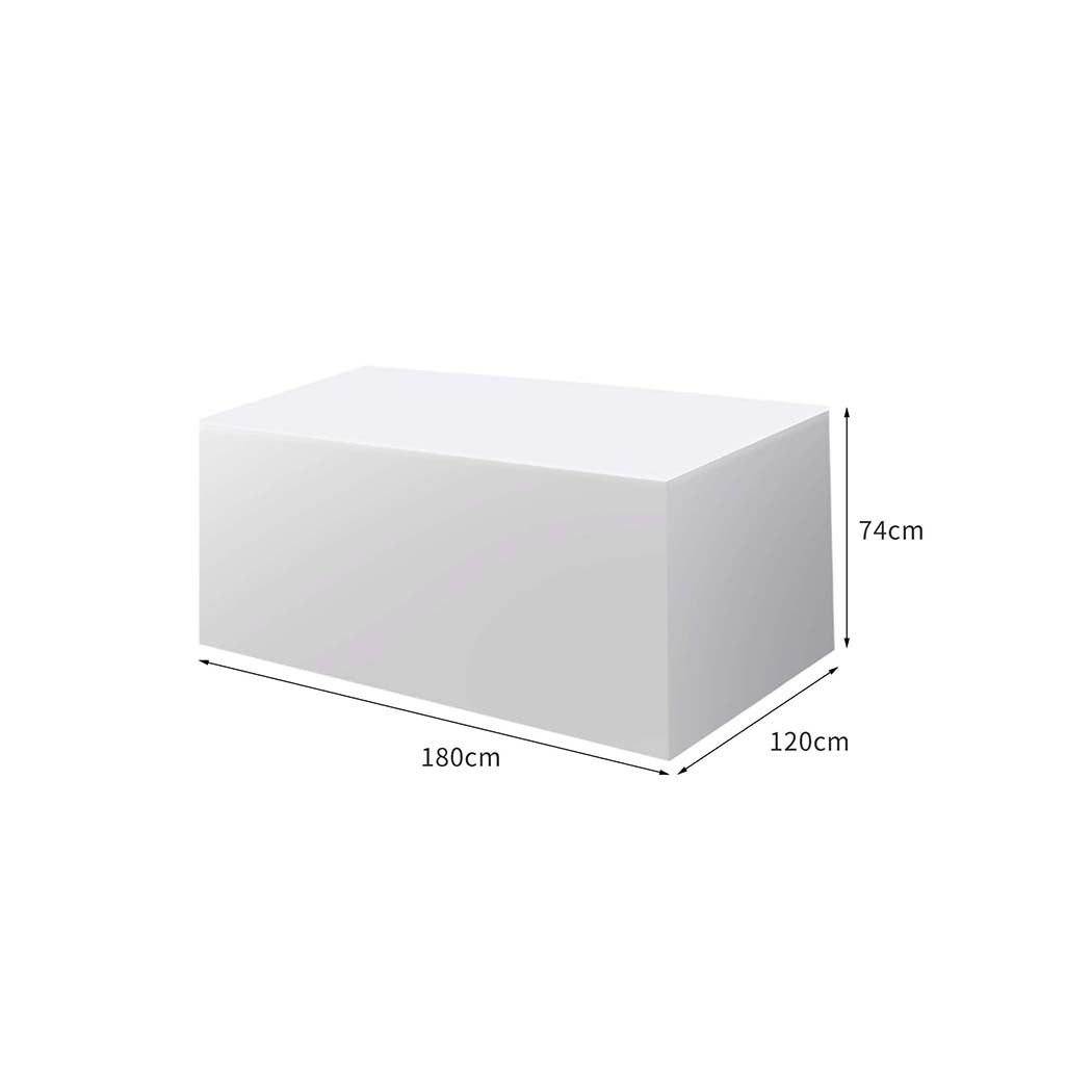 Premium Outdoor Furniture Cover Waterproof Silver 180CM  Wood Finish, Wood finish