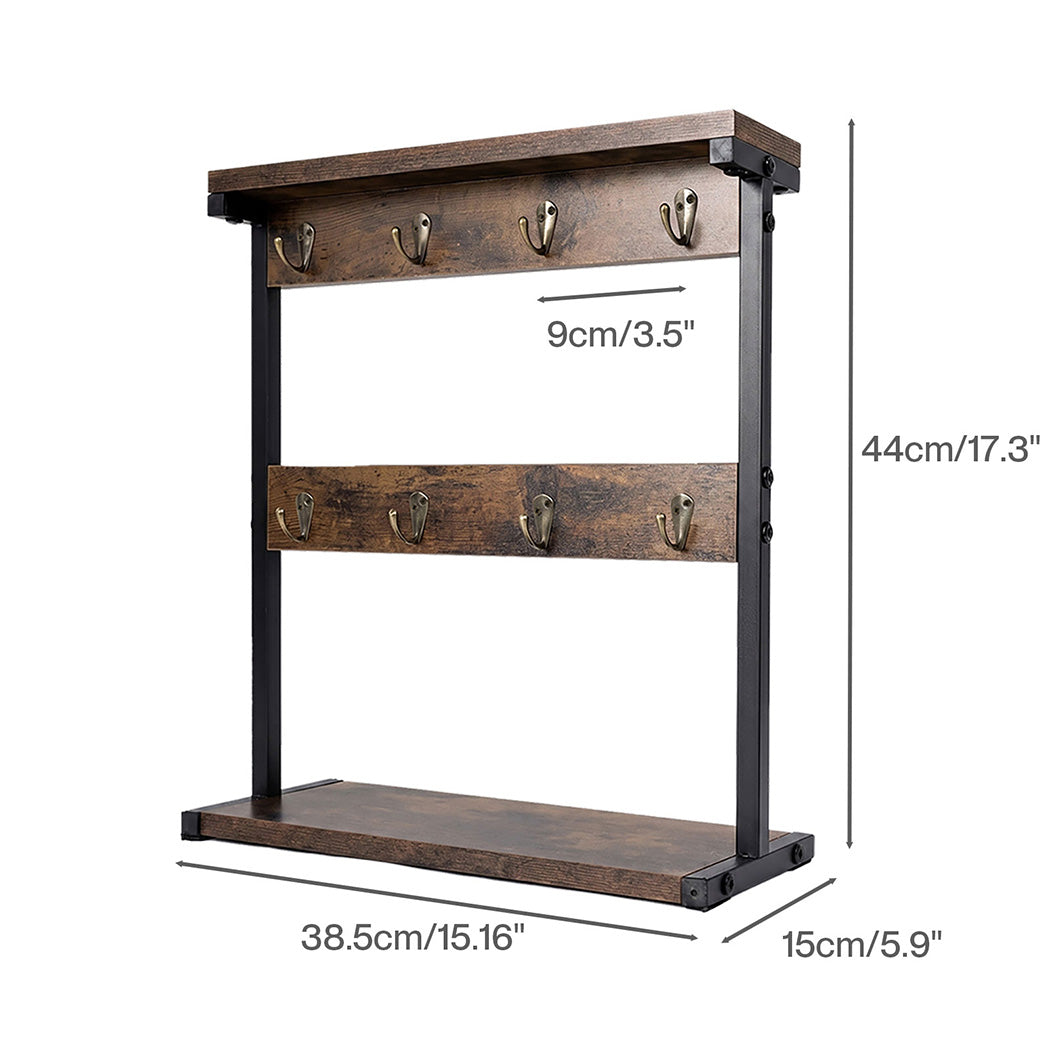 Mug Rack 8 Hook Counter Cup Organiser | Simpledeals