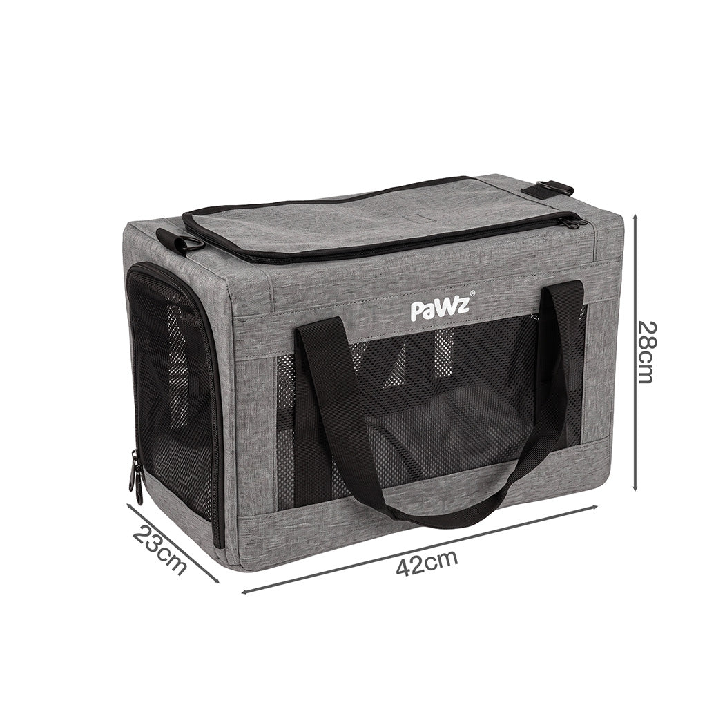 Cat Carrier Airline Approved Mesh 42x23x28cm