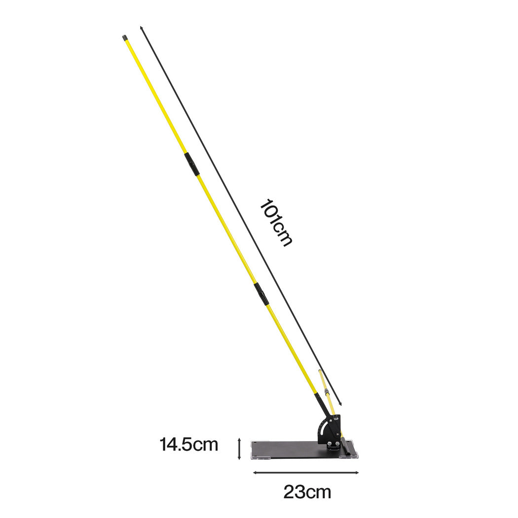 Golf Alignment Sticks Portable Trainer 23x14.5cm