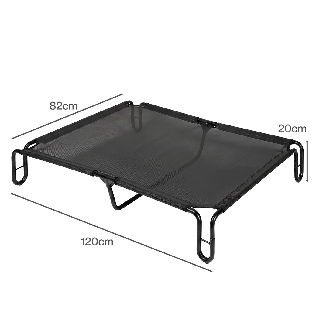 Elevated Dog Bed Mesh Cooling 120x82x20cm