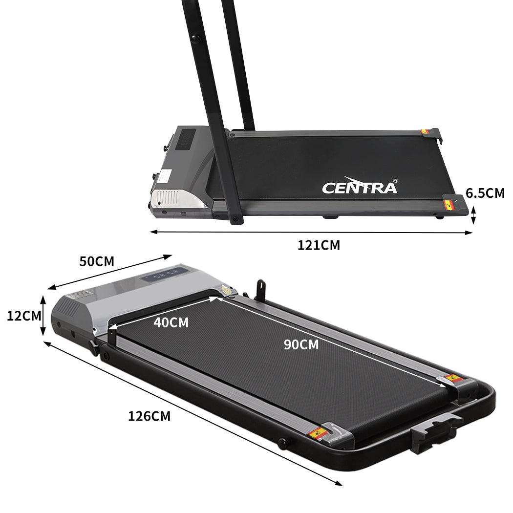 Walking Pad Home Office - Electric Treadmill Under Desk Grey
