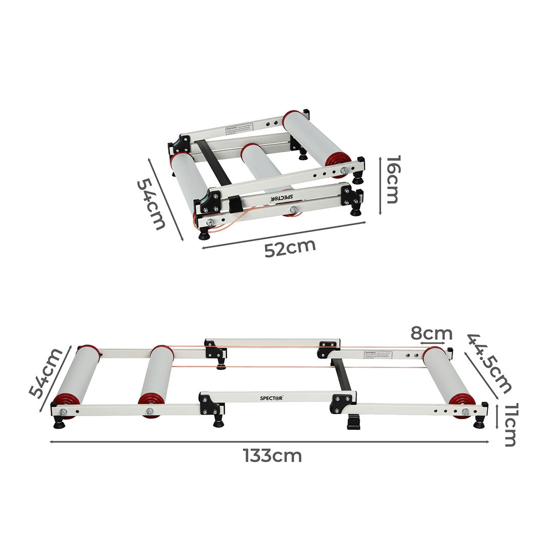 Adjustable Bicycle Trainer Stand for Cycling Training and Wellness