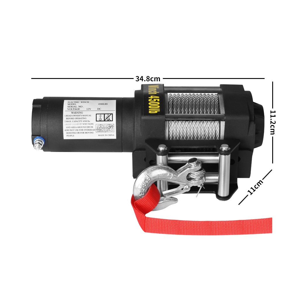 Electric Winch 4500LBS/2041KG 12V Wireless | SC9 id
