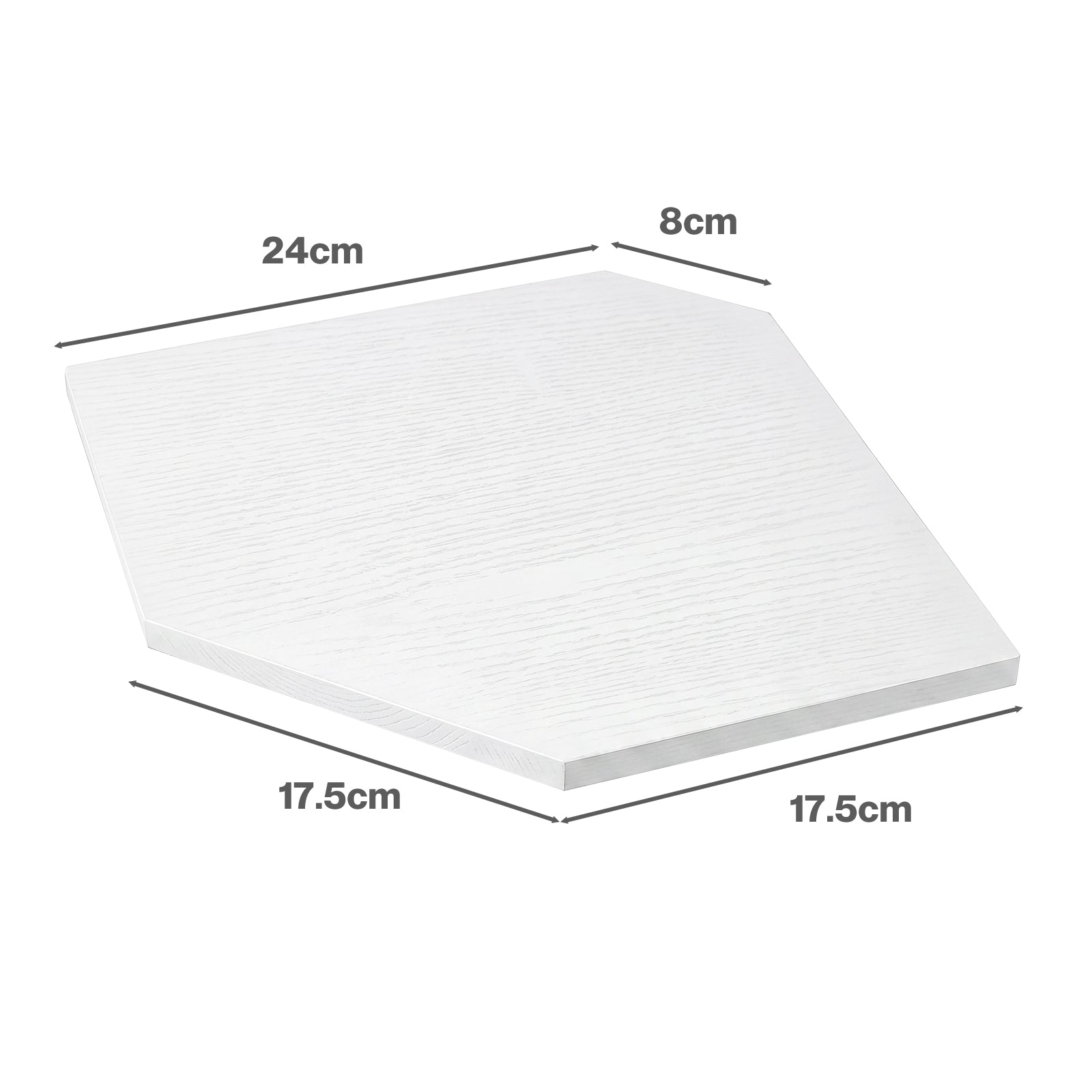 Floating Corner Shelves Wall Mounted 2pc | Simpledeals