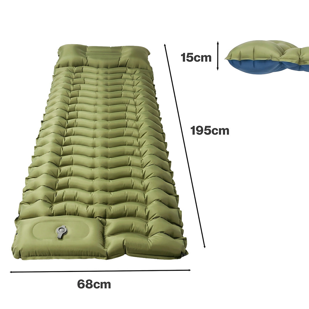 Inflatable Camping Sleeping Pad Ultralight | Simpledeals