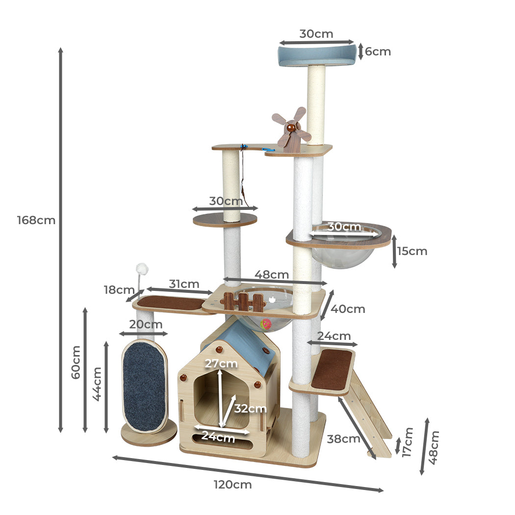 Cat Tree Scratching Post Scratcher