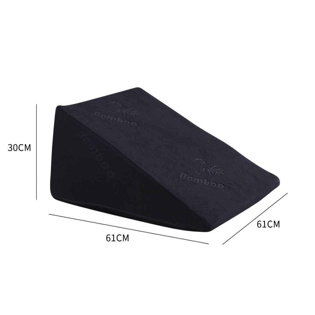 2x Bed Wedge Pillow Cushion Back Support Sleep Cover, SC4 id