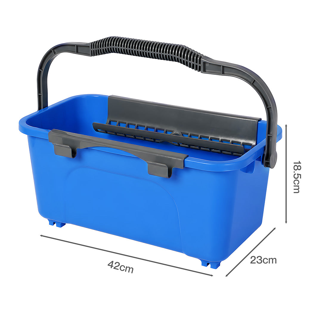 Window Cleaning Kit With Extendable Pole 42x23x18.5cm