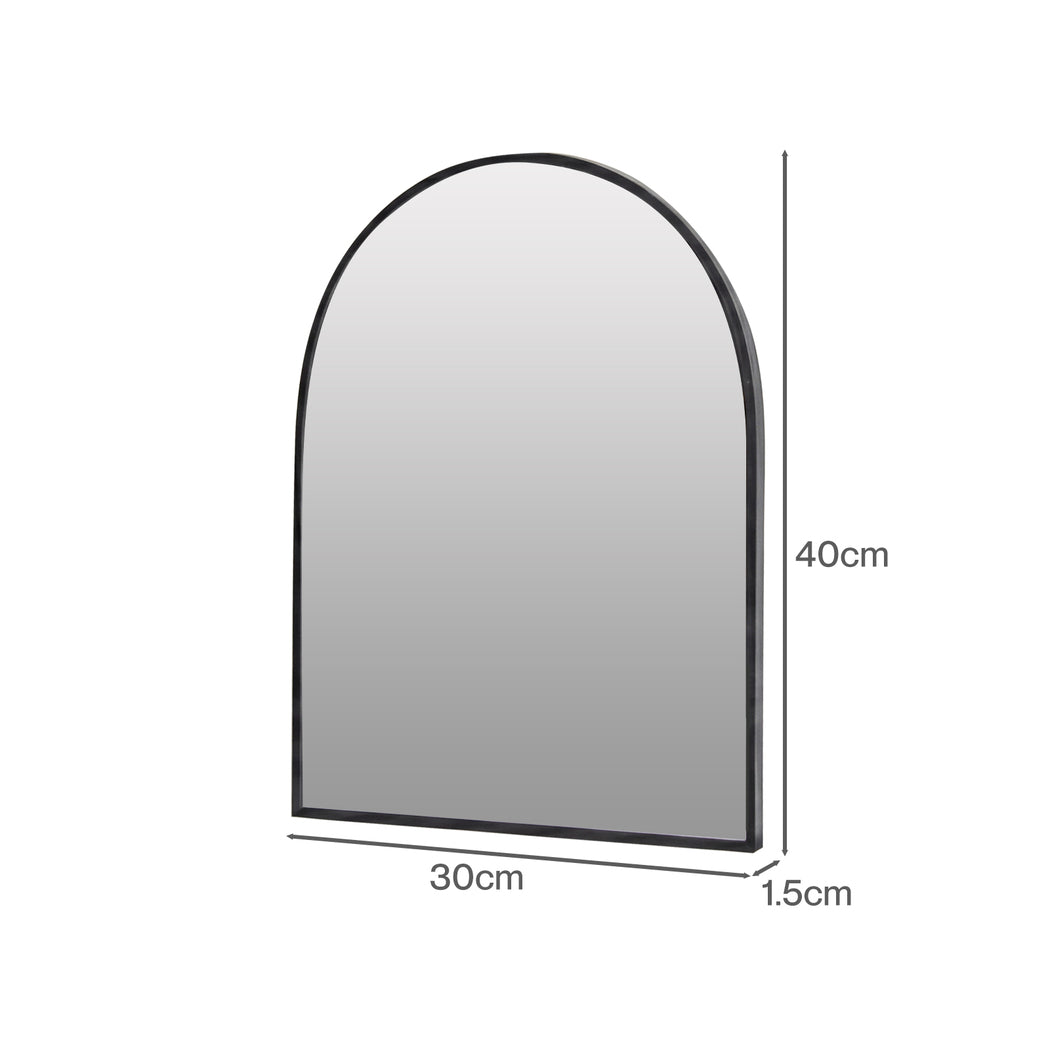 Wall Mirror Aluminium Frame Tempered Glass | Simpledeals
