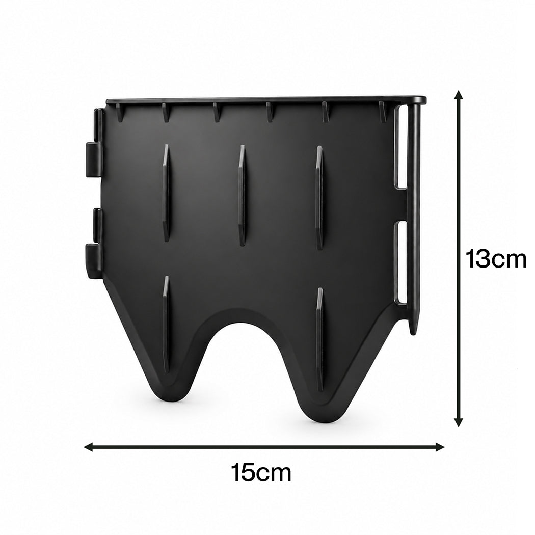 Garden Lawn Edging 26.7m Modular Black | Simpledeals