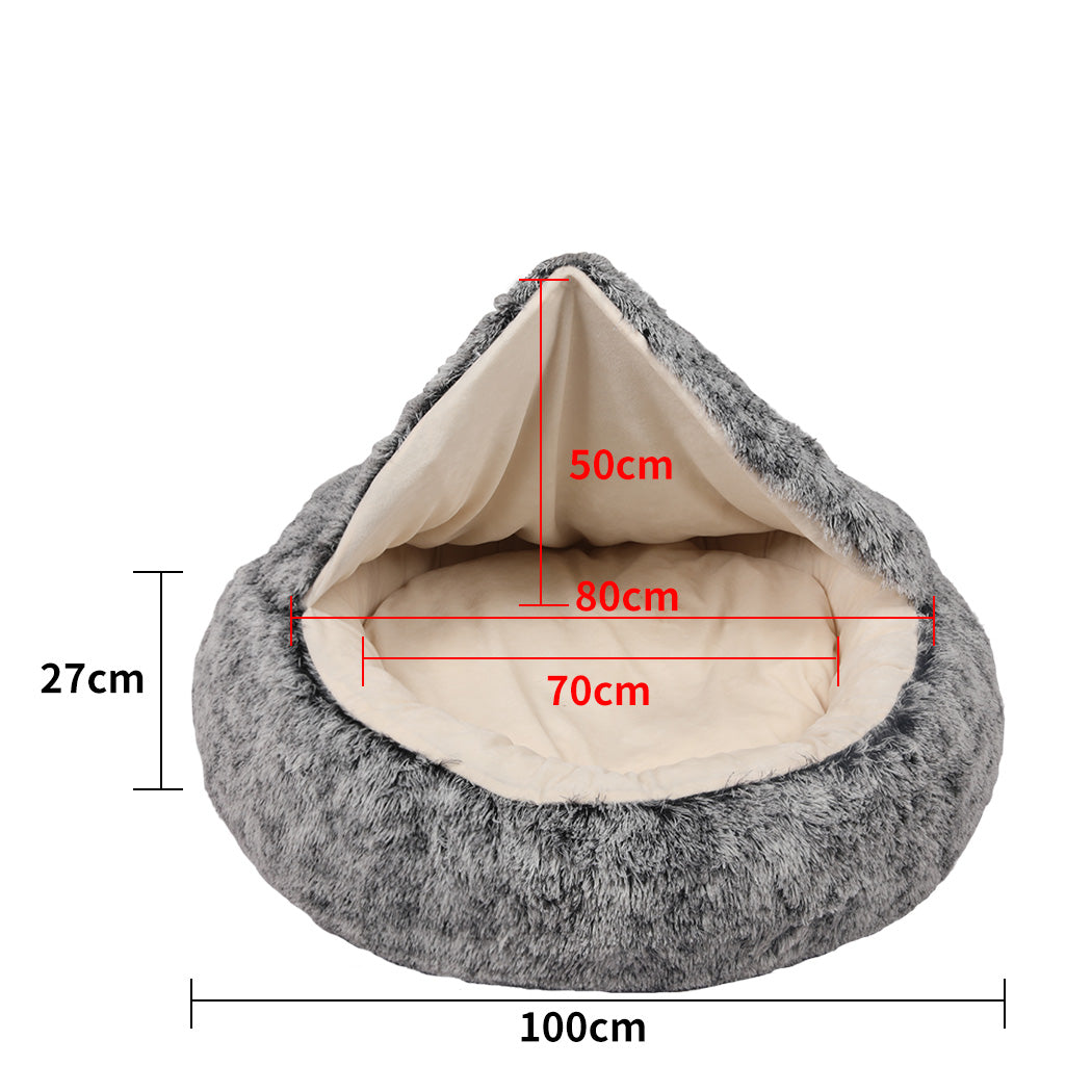 Pet Dog Calming Bed Warm Soft Plush XL X-Large | Sleeping Removable Cover Washable
