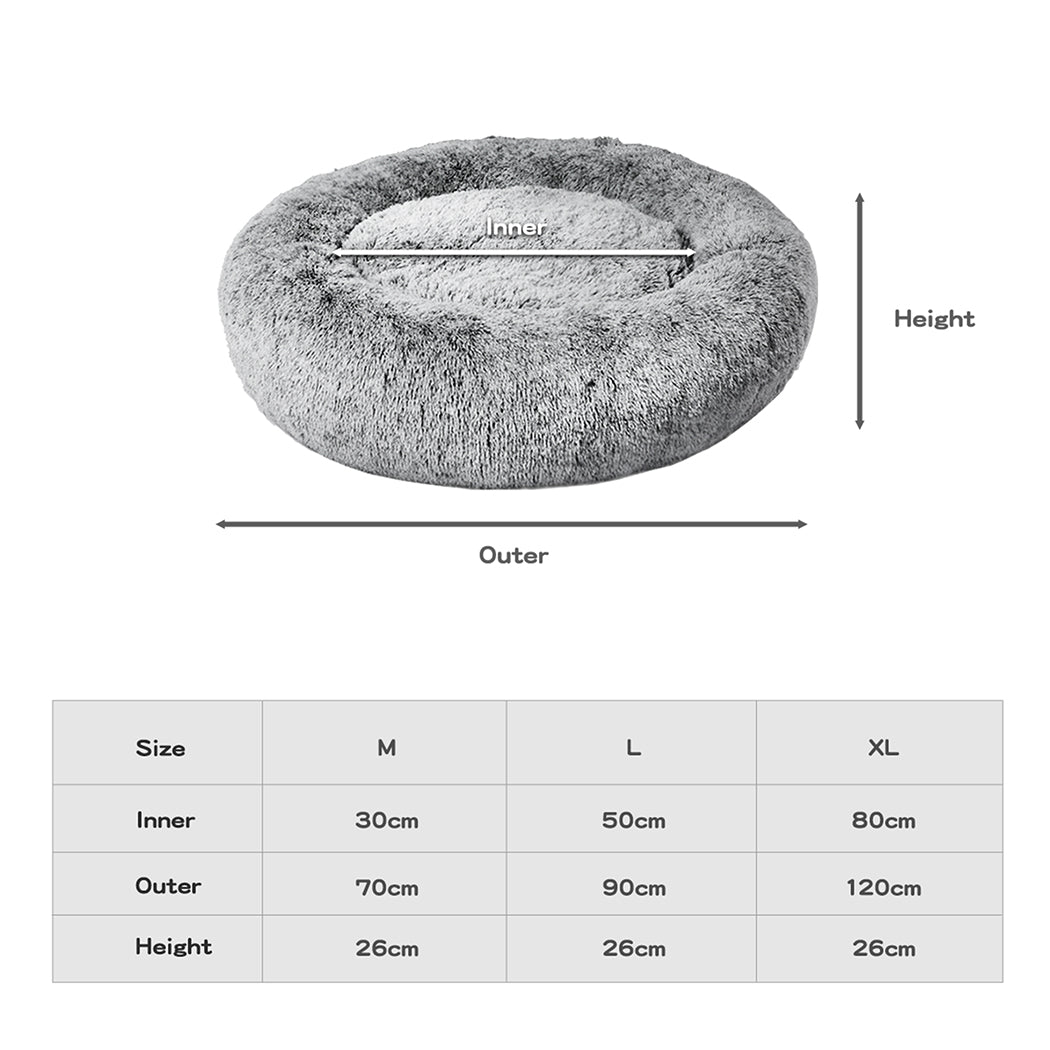Dog Bed Memory Foam Large 70x70x26cm