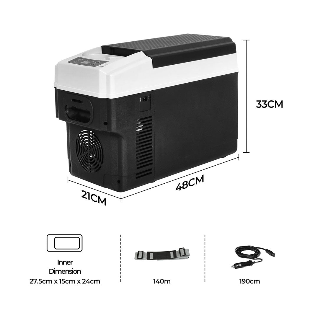 Portable Car Fridge Cooler 48x21x33cm