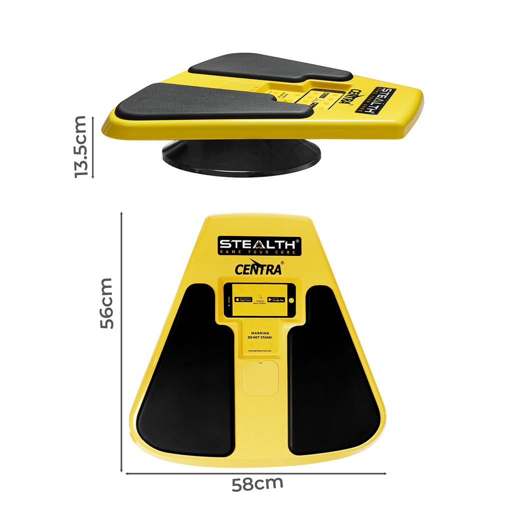 Plastic Trainer - Yellow 56x58x13.5cm