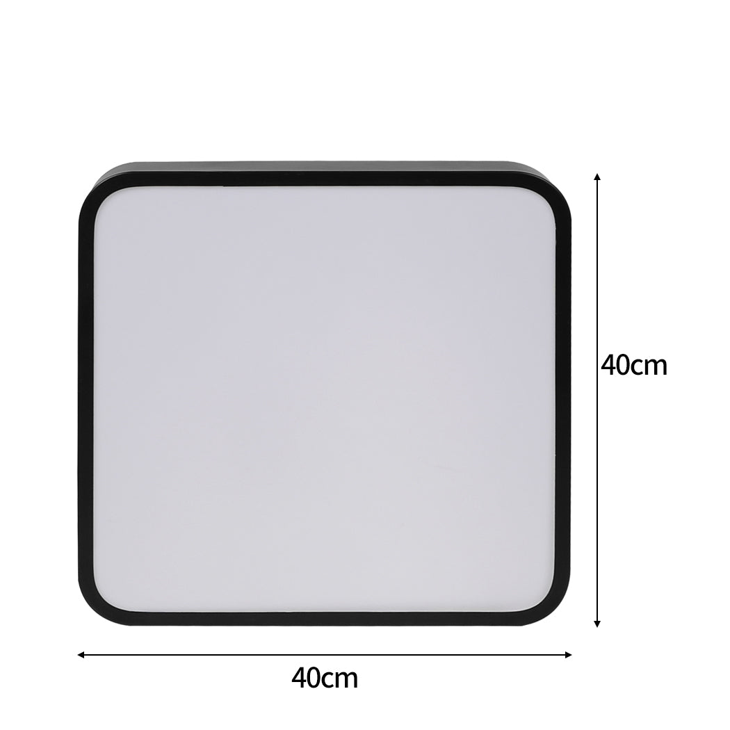 Ultra-Thin 5CM LED Ceiling Down 27W Black
