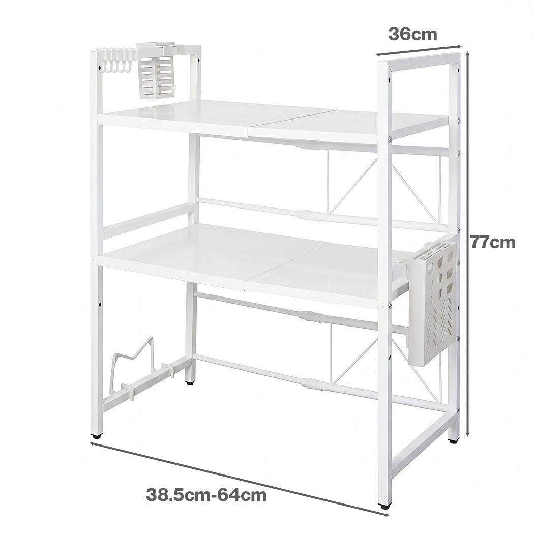 Microwave Shelf 3 Tier Adjustable Kitchen Rack | Simpledeals