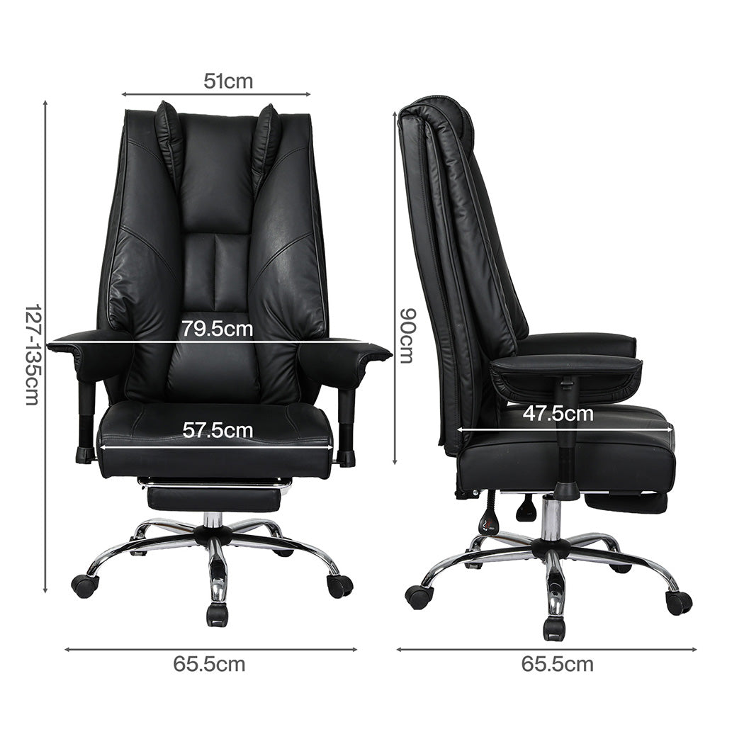 Heavy Duty Office Chair High Back 65.5x65.5x127cm