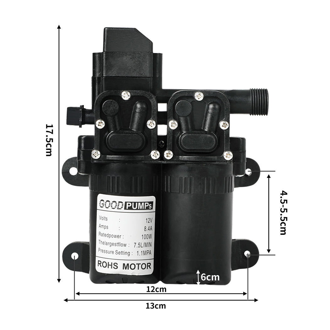 Water Pump Diaphragm 160PSI | High Pressure Caravan Camping