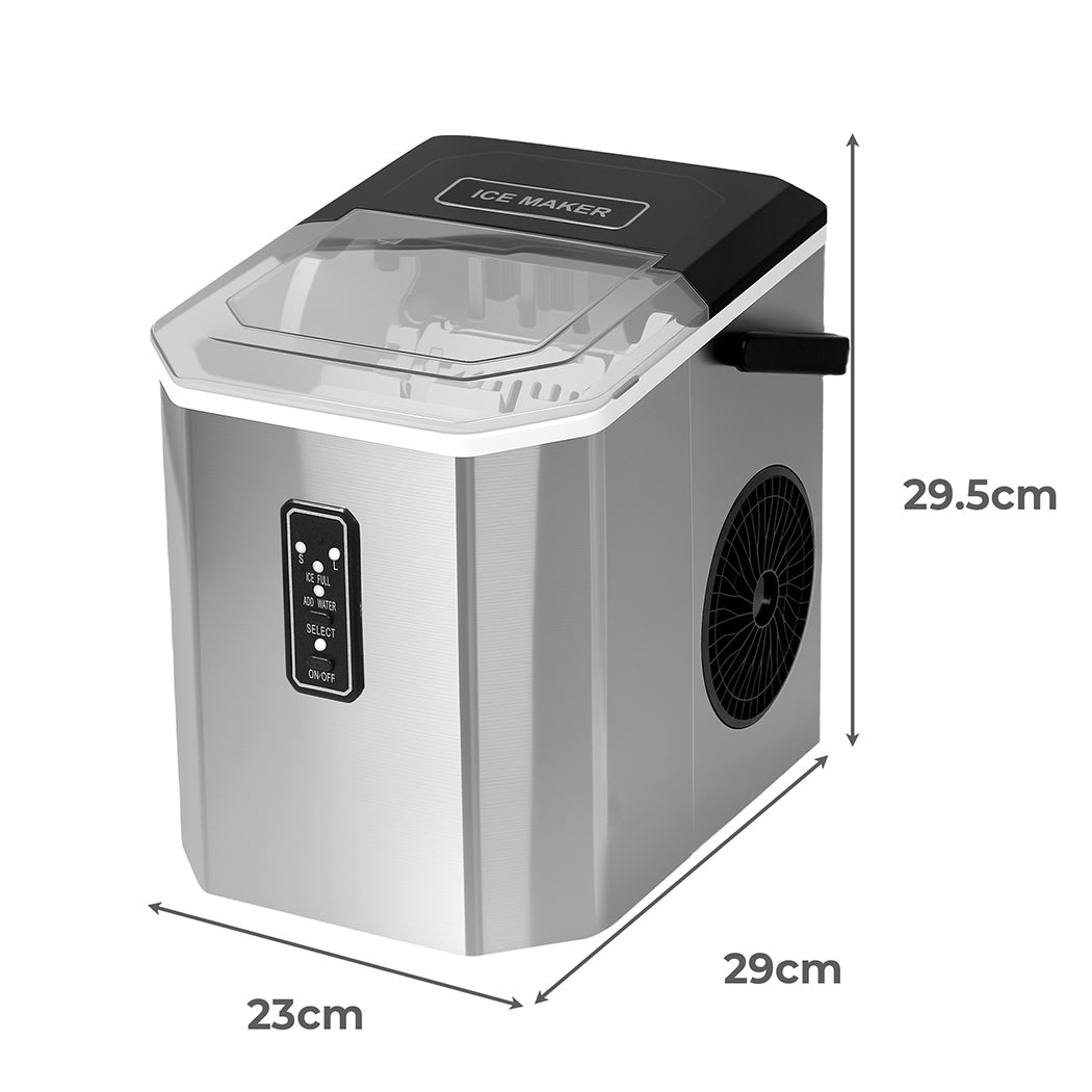 Portable Ice Maker Machine Compact 23x29x29.5cm