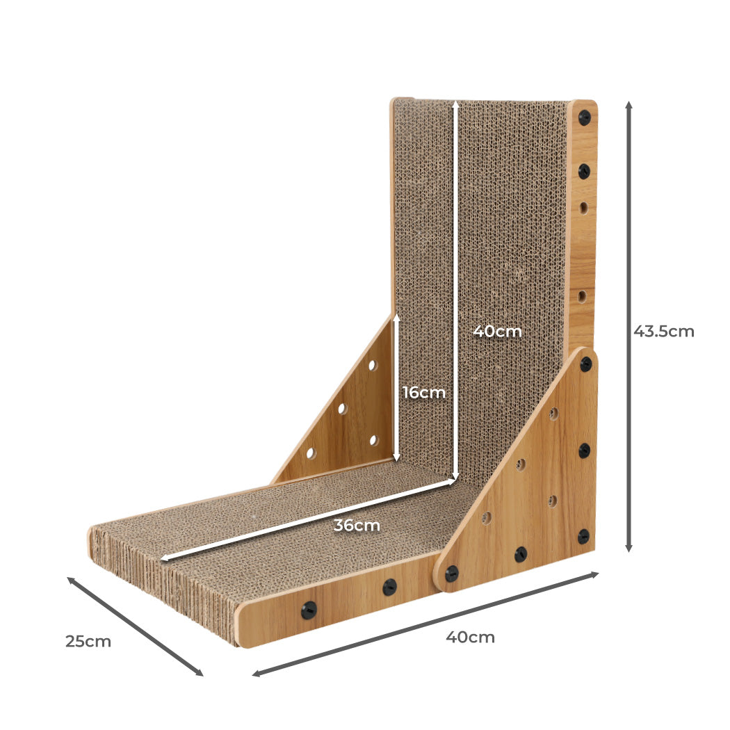 Modern Cat Scratcher Scratching Board