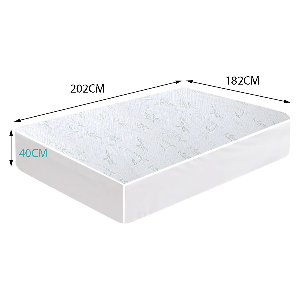 Mattress Protector Fully Fitted Waterproof Breathable King