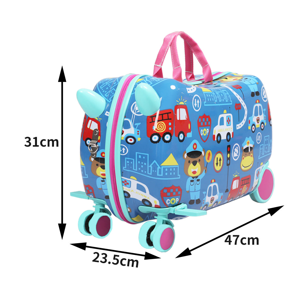 Ride On Suitcase For Kids 47x23.5x31cm