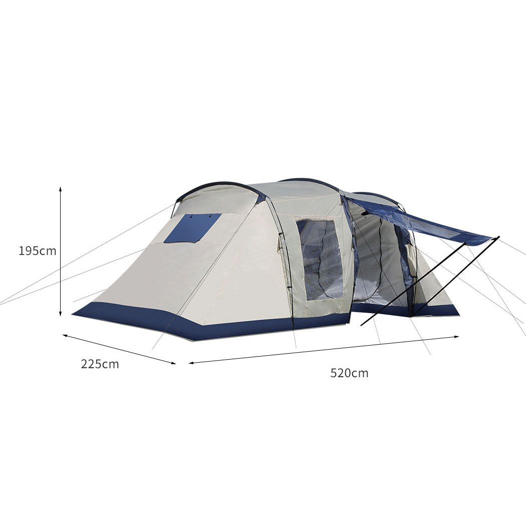 Large Family Camping Tent | Outdoor Portable Person